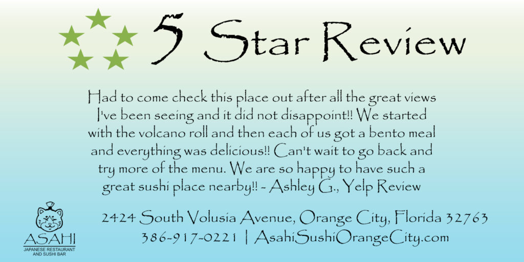 5 Star Fresh Sushi in Orange City