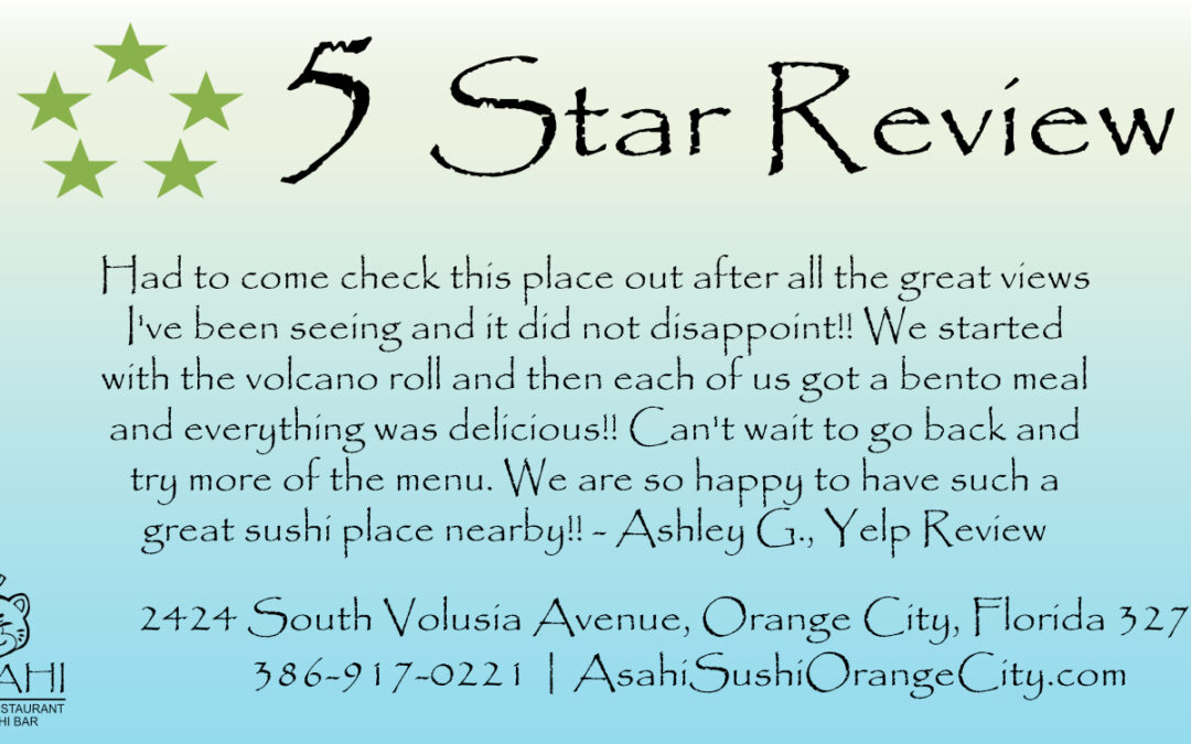 5 Star Fresh Sushi in Orange City
